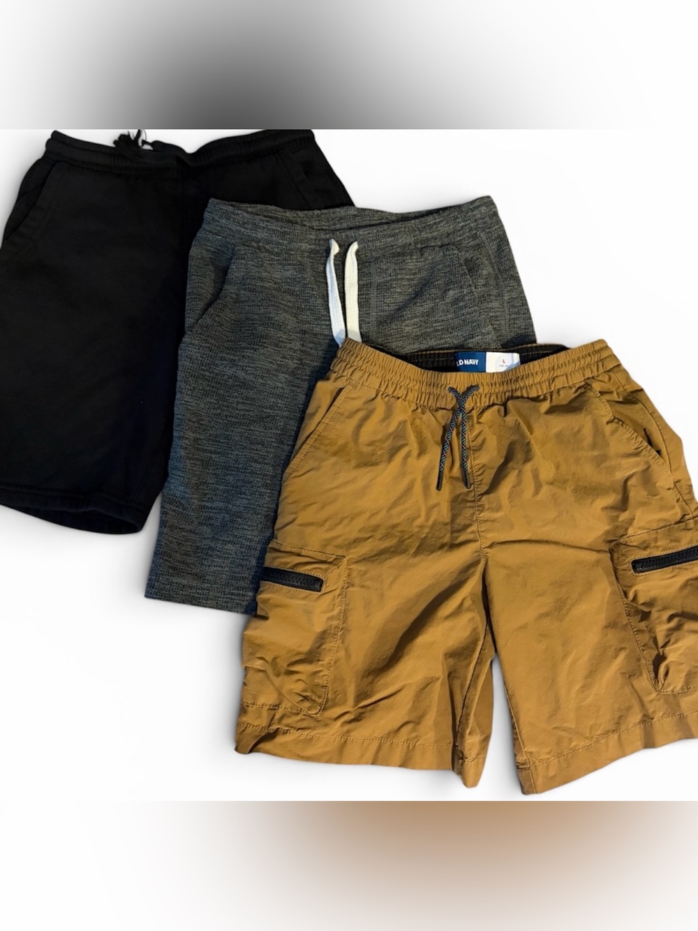 Old Navy Boys Shorts 3 Pairs - Like New! Sz 10-12